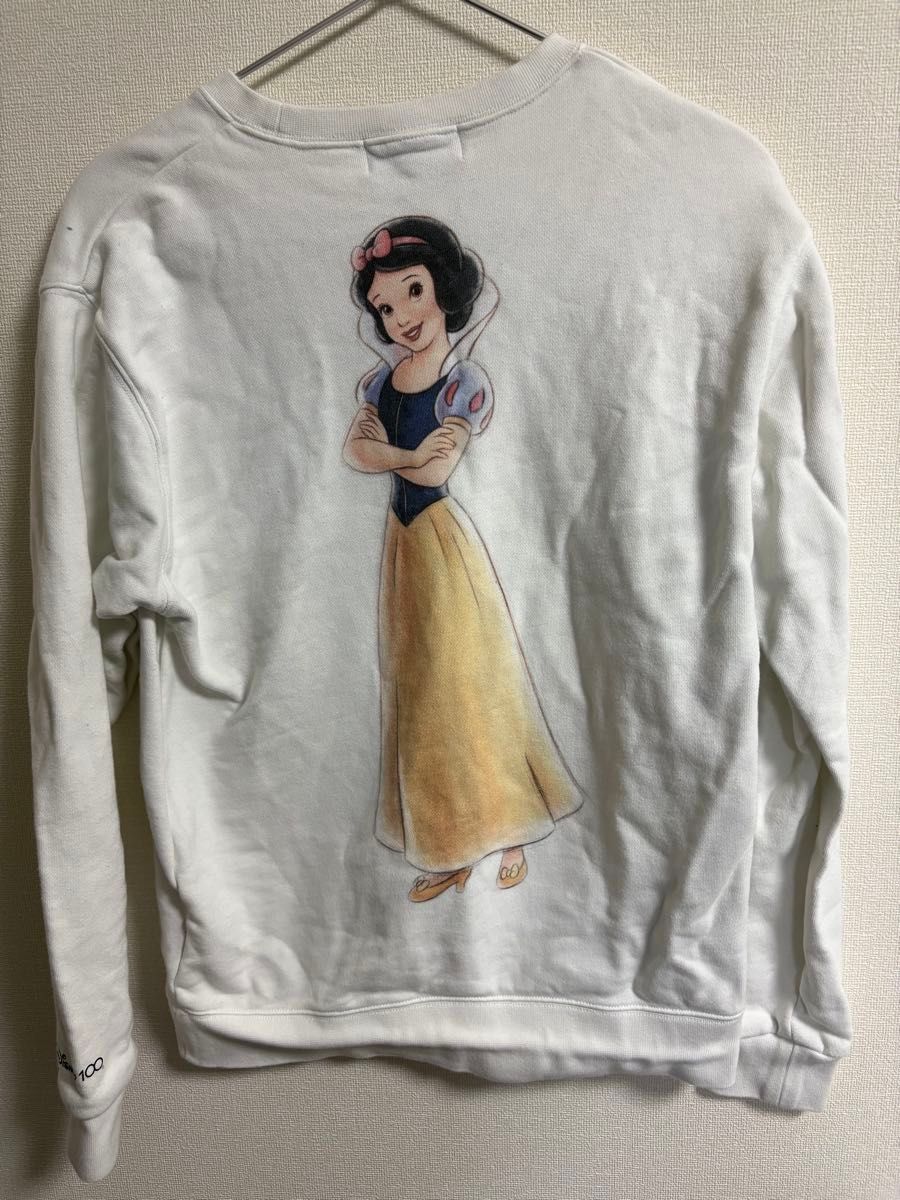 ディズニー 白雪姫 バックプリント スウェット トレーナー Disney100   アダムエロペ