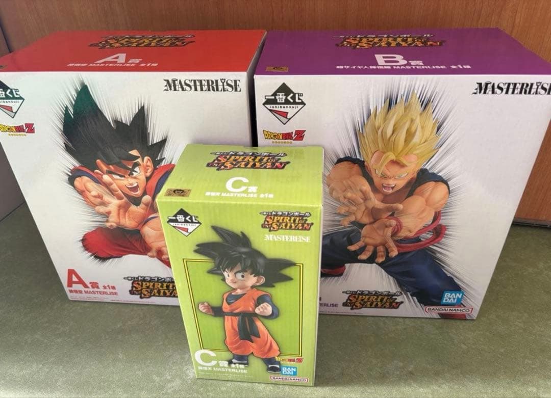 一番くじ 龙珠 SPIRIT OF THE SAIYAN A奖 B奖 C奖