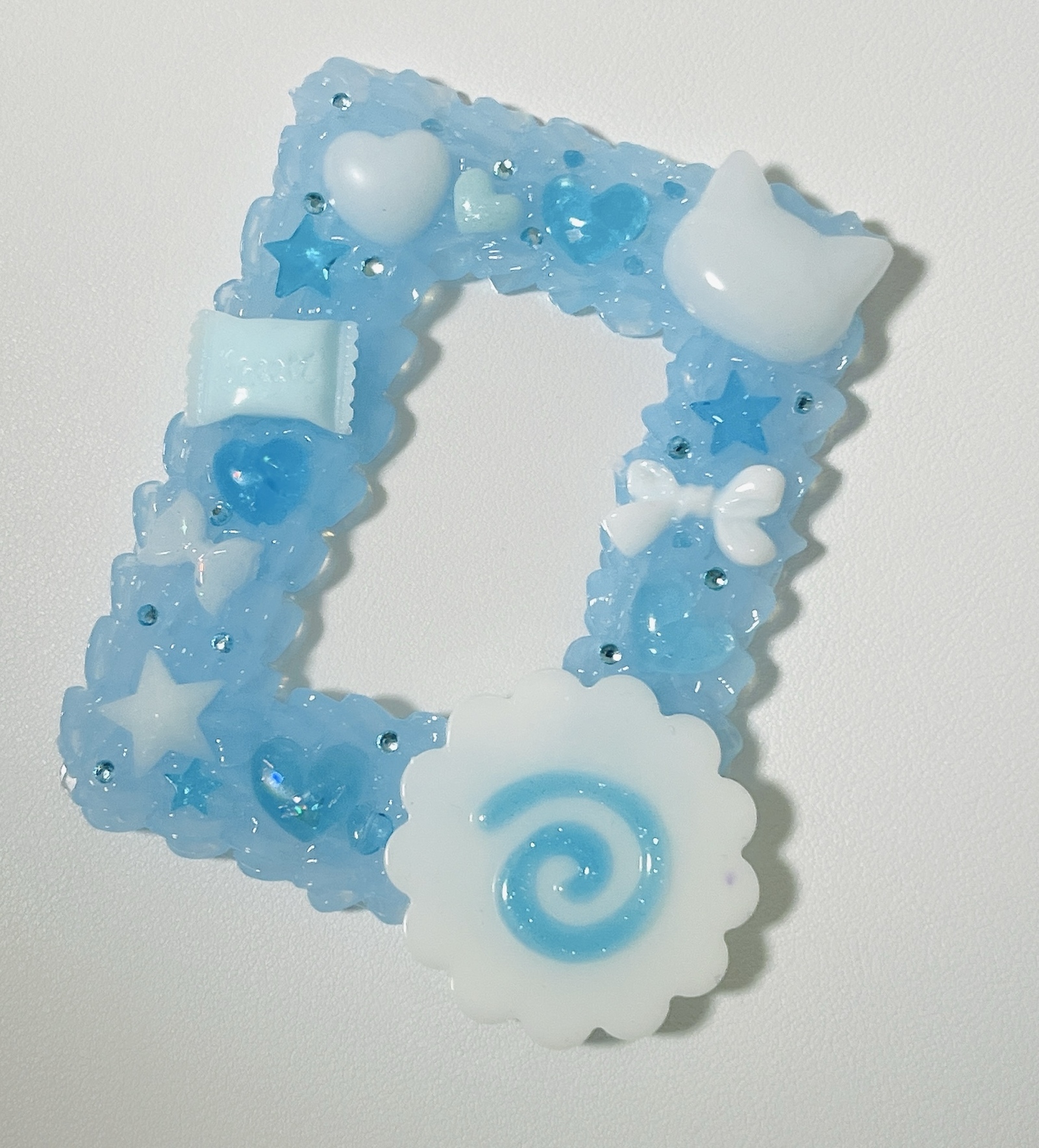 【B品】NARU NO 的奶油装饰 水蓝色