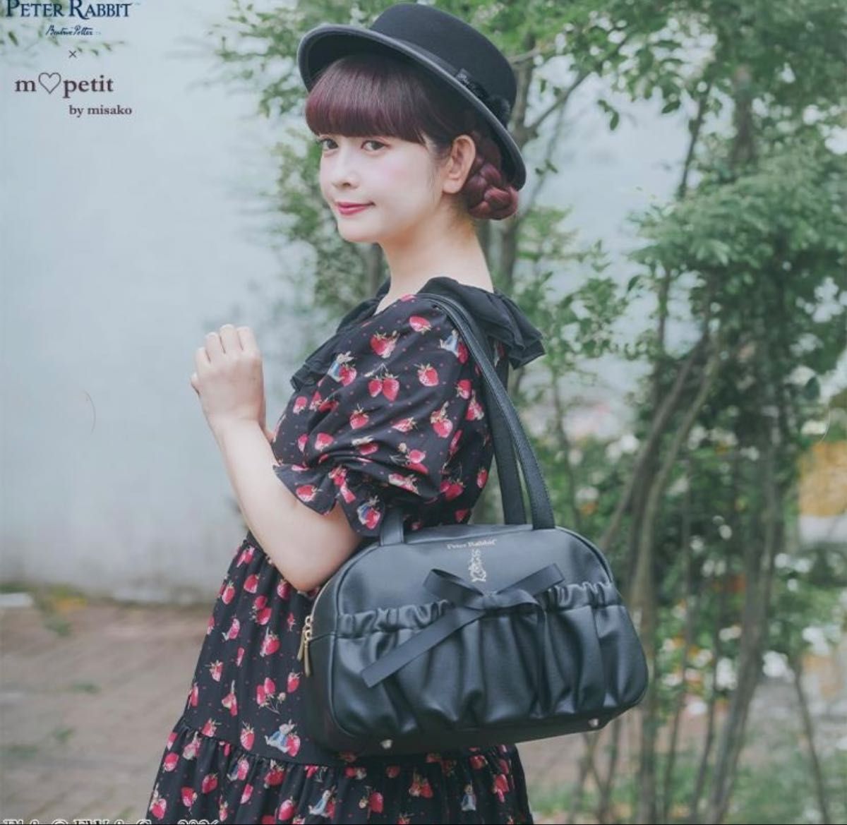 青木美沙子彼得拉比特托包黑色