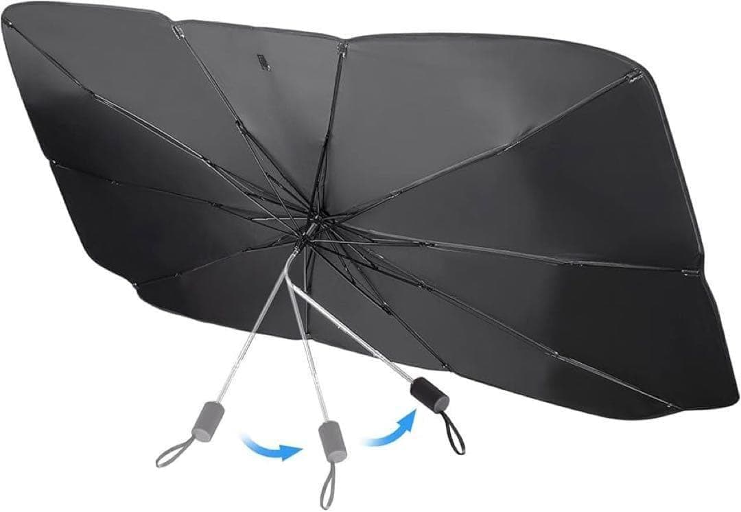遮阳车用伞型挡风玻璃用L尺寸80cm * 138cm