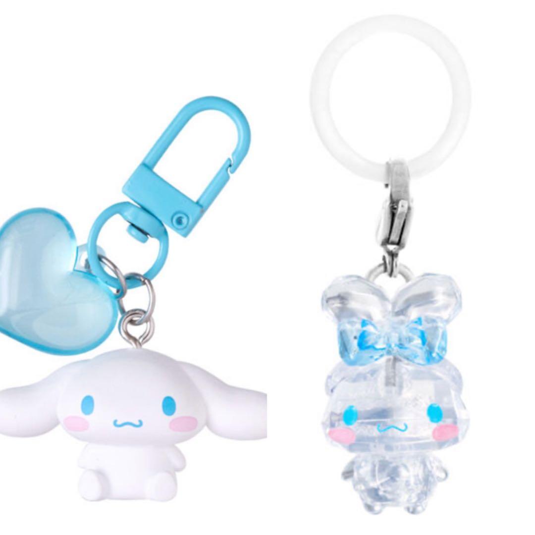 Sanrio Cinnamoroll Gashapon Colorful Crystal‑Marked Accessories