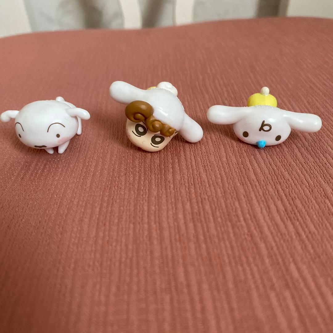 Crayon Shin-chan Cinnamoroll Figure 3-Piece Set