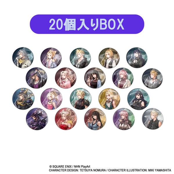 DISSIDIA DUELLUM FINAL FANTASY カンバッジコレクション Vol.1　20個入りBOX[スクウェア・エニックス]《１１月予約》