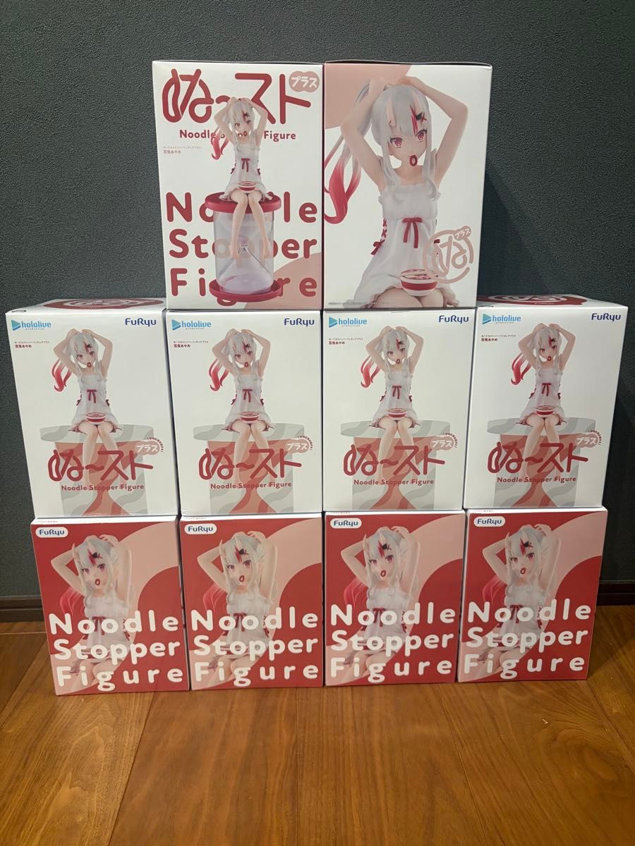 Hololive Nudo Stopper Figure Plus Ayame Hyakki 10-Pack Set Nuusto