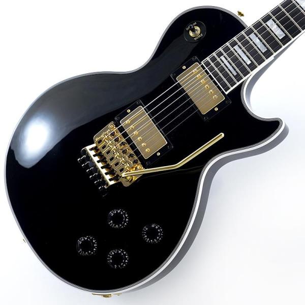吉布森 Les Paul Axcess 定制款,配有乌木指板与弗洛伊德·罗斯琴桥,亮光漆面(乌木色),序列号:CS502832