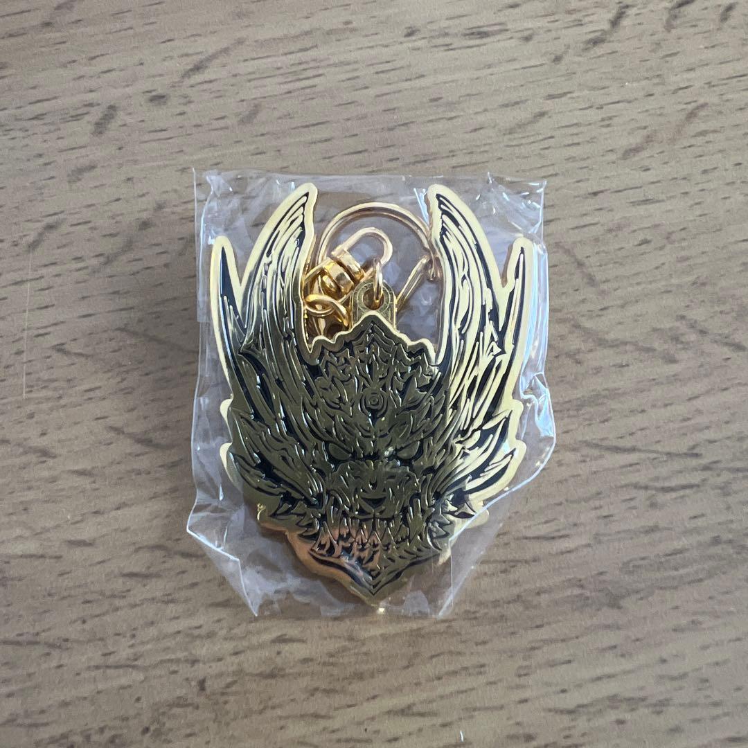 Garo Gold Metal Keychain Kiba