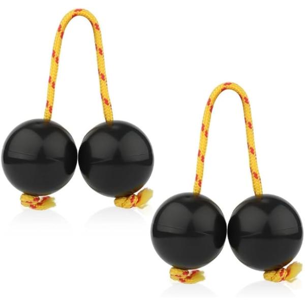 【Yahoo!ランキング1位入賞】アサラト 打楽器 マラカス シェイカー 民族楽器 2個セット バティカ パーカッション (ブラック)