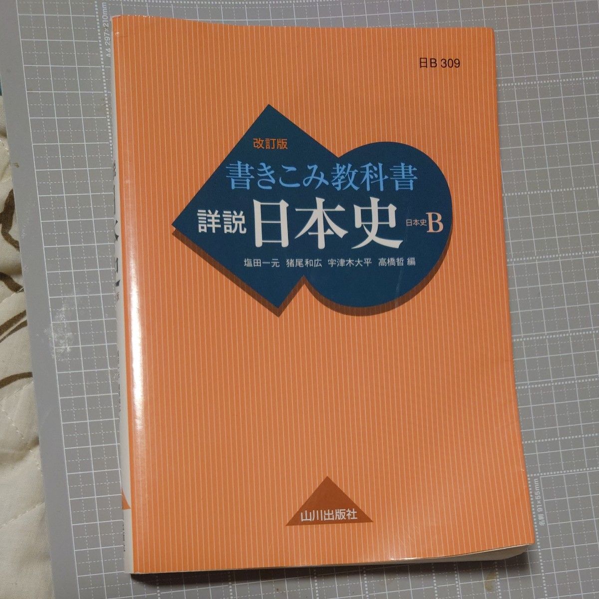 修订版 填空式教科书 详解日本史B 日B309 山川出版社