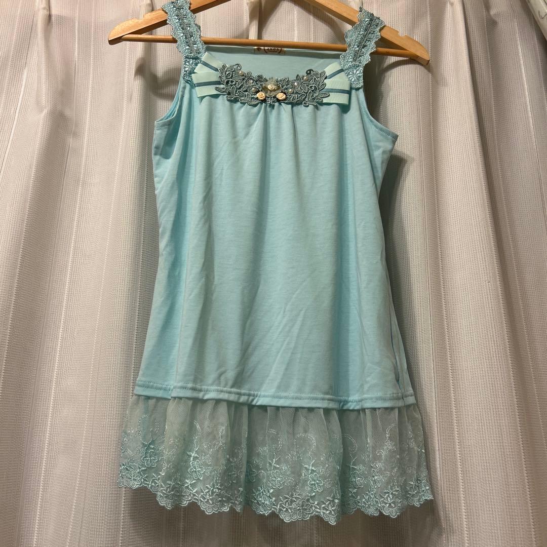 Axes femme camisal浅蓝色蕾丝