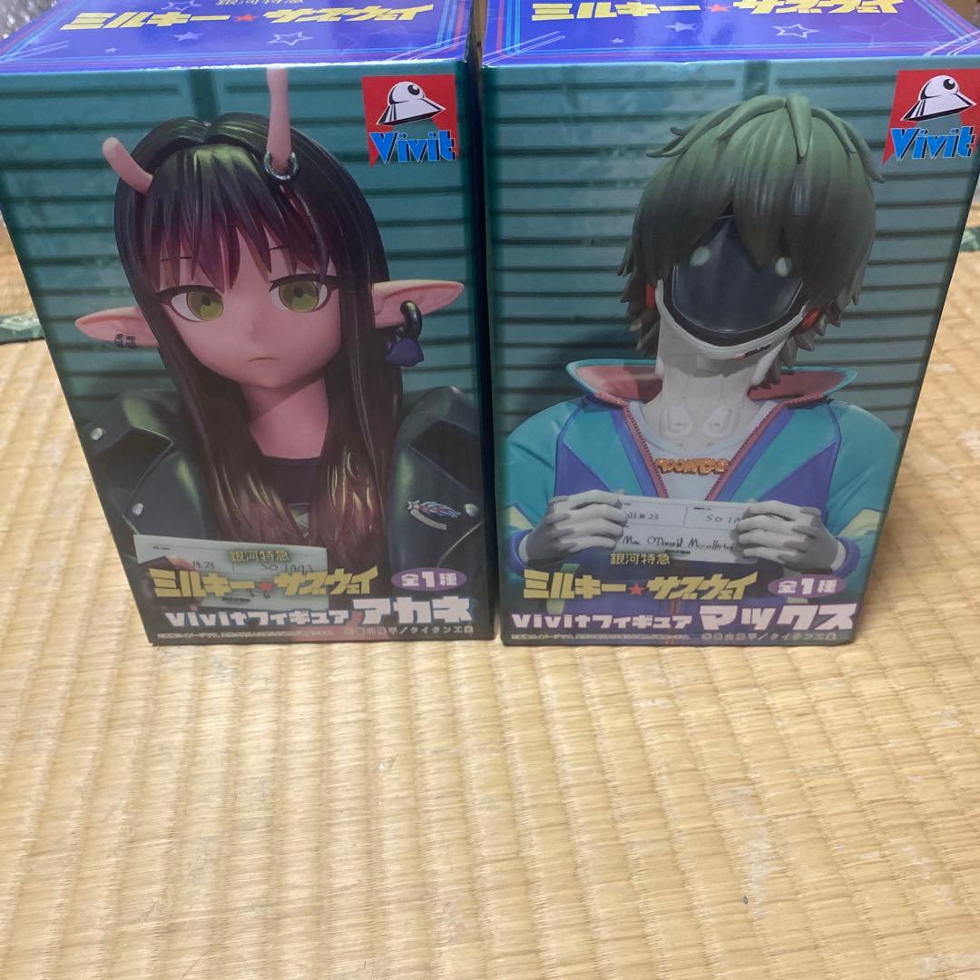 Galaxy Express Milky★Subway Vivit Figure 2-Piece Set