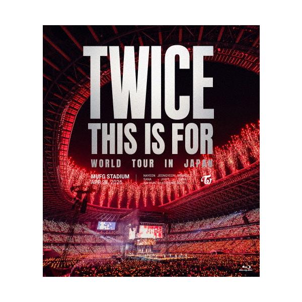 TWICE＜THIS IS FOR＞日本巡演 MUFG体育场站（普通版）[初回限定版][蓝光] / TWICE [蓝光]【退货类别A】
