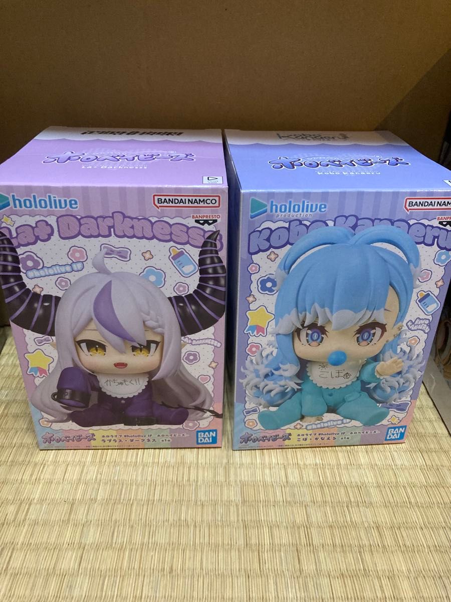 HoloLive Holo Babies 手办 Laplace Darkness 小豆泽心羽 2种套装 全新未拆封