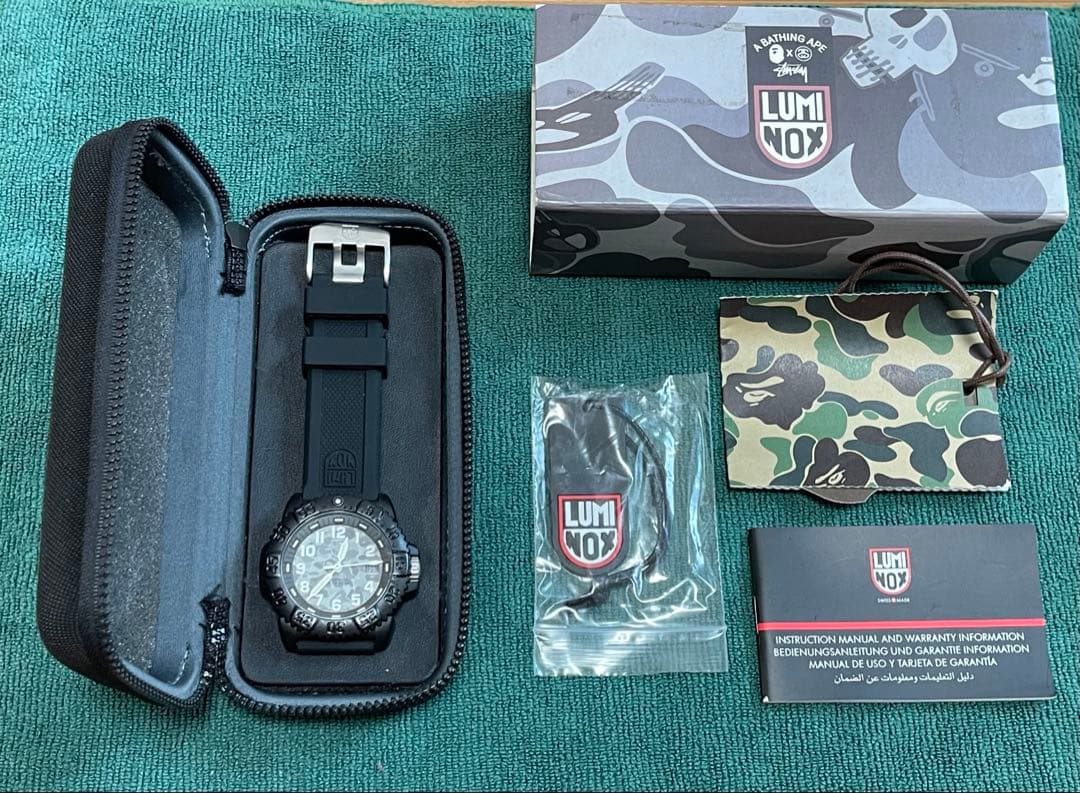 LUMINOX × APE × STUSSY 腕表 30周年 双重联名