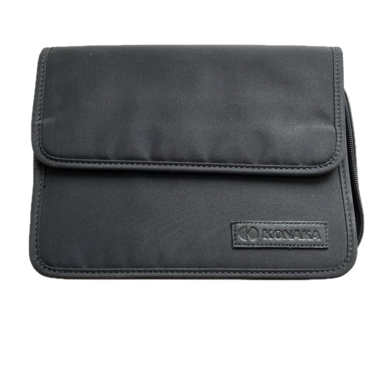 KONAKA Travel Pouch, Black, Travel Accessories