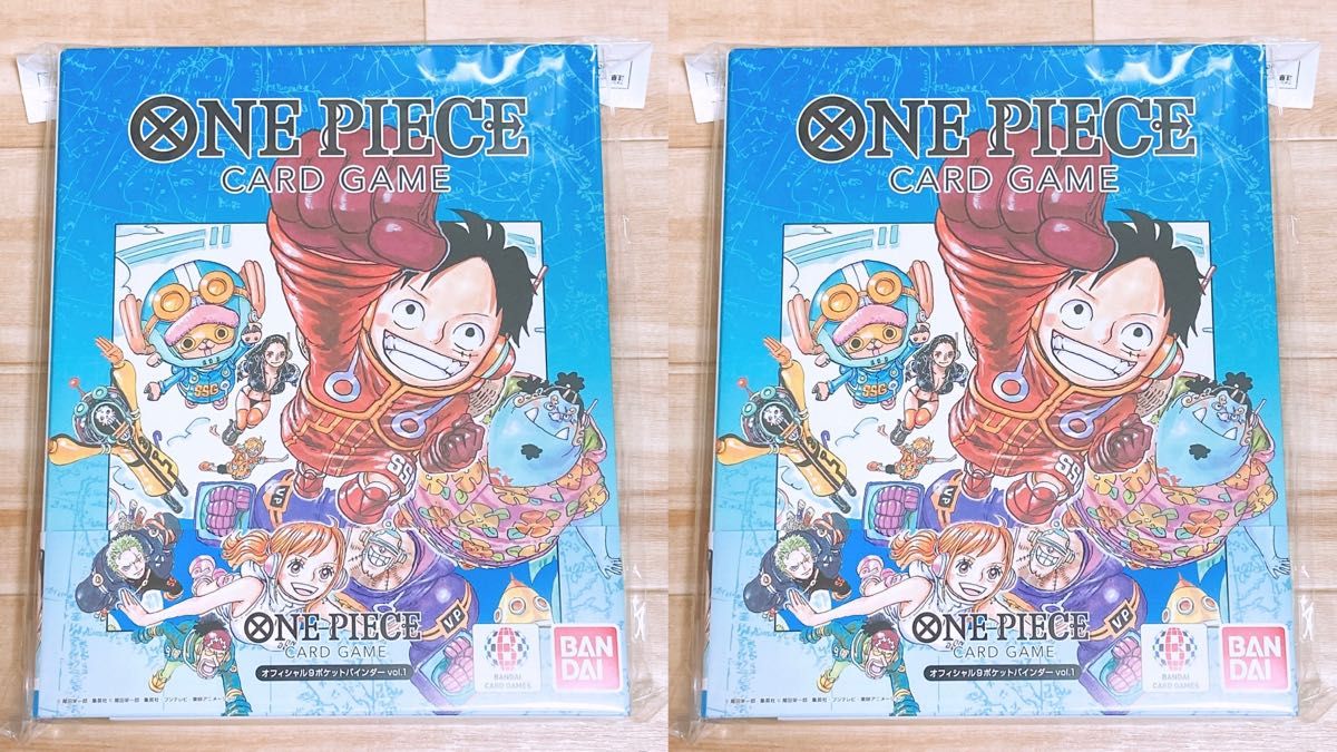 ONE PIECE 《宝可梦卡牌游戏》官方9卡位卡册 vol.1 包含1种卡片各10张 2BOX 套装