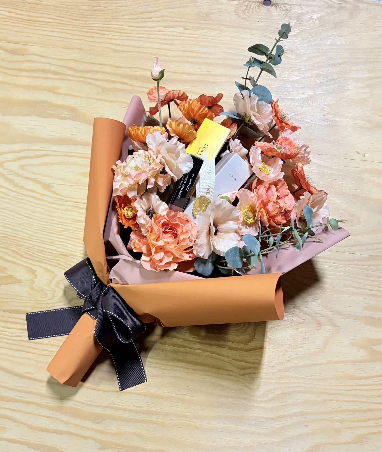 完全定制 化妆品花束