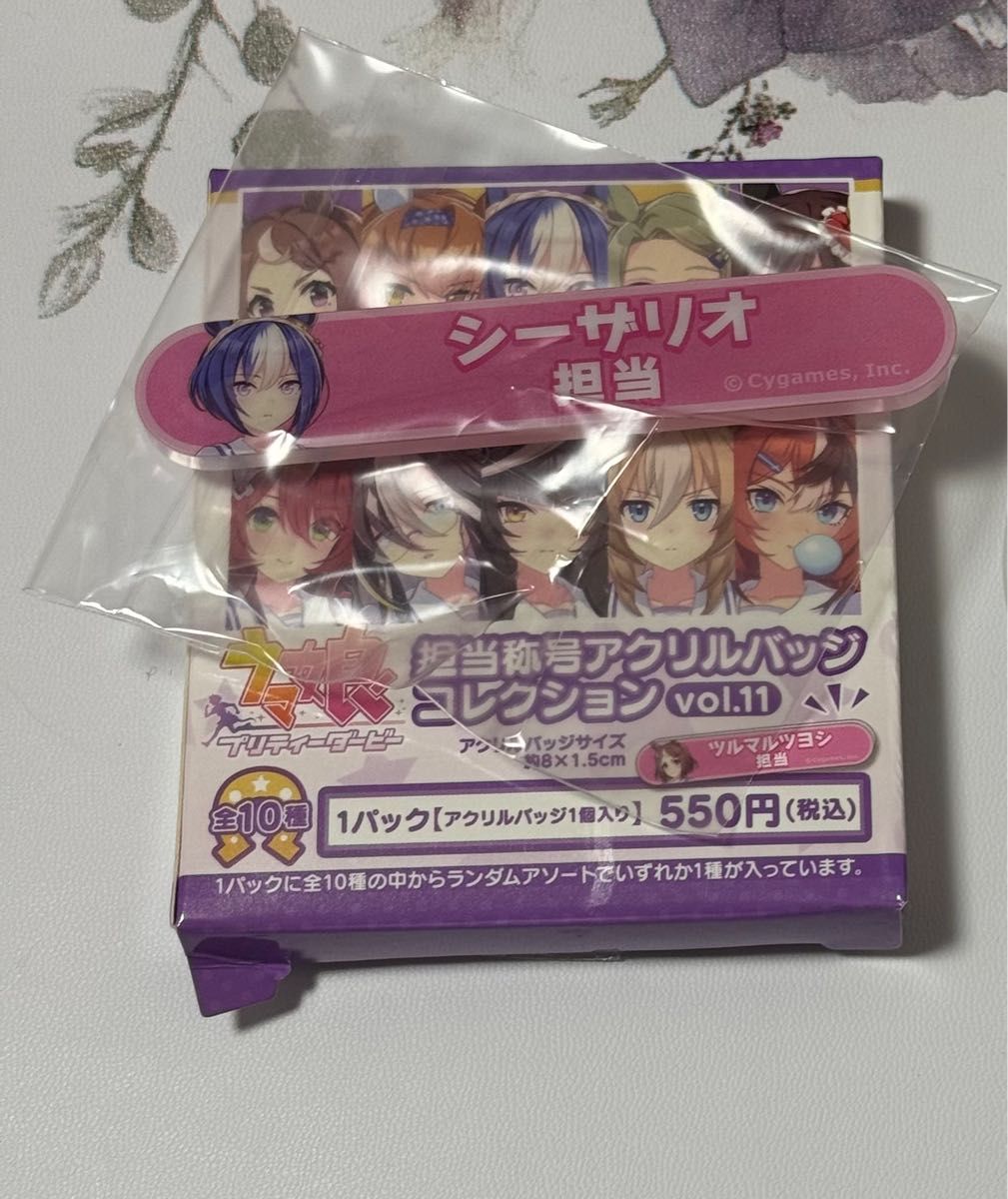 赛马娘 Pretty Derby 担当称号 角色徽章 凯撒