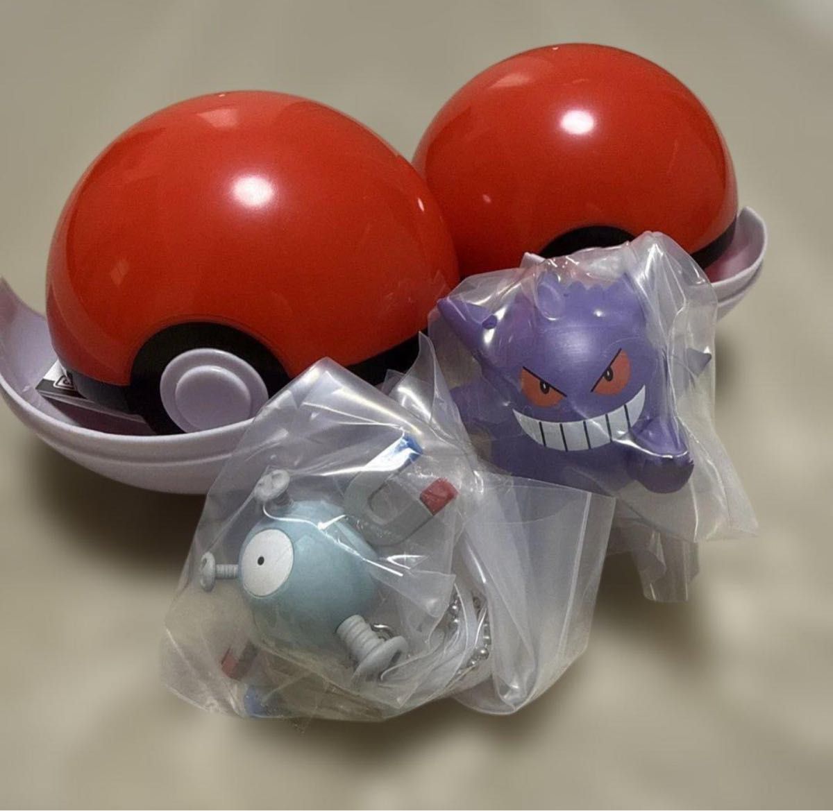 ポケモン フィギュア キーホルダー ゲンガー コイル 2個セット ※モンスターボールは付属しません。