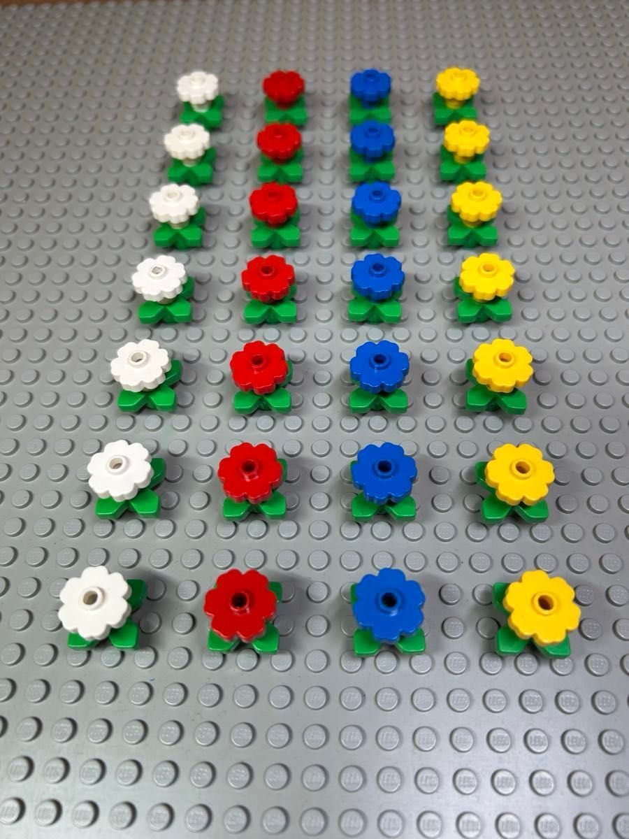 LEGO乐高花圃花和叶子大量28套