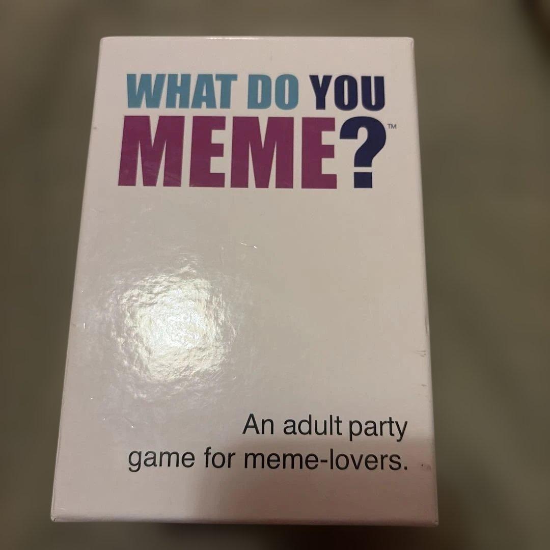 WHAT DO YOU MEME Game Meme