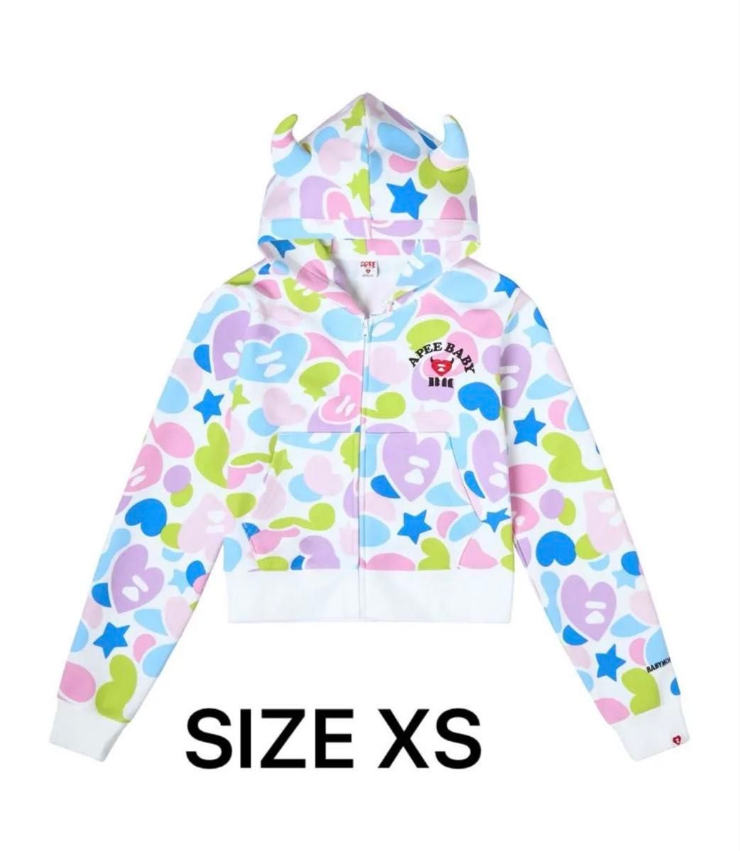 BAPE APEE X BABYMONSTER 连帽卫衣