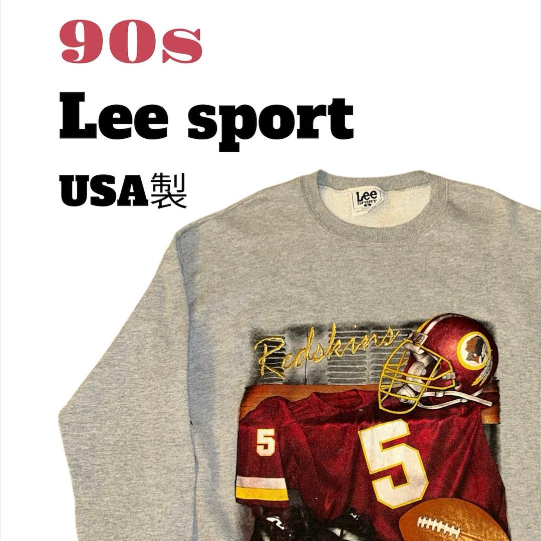1990s USA-made Lee SPORT Redskins sweatshirt, size L