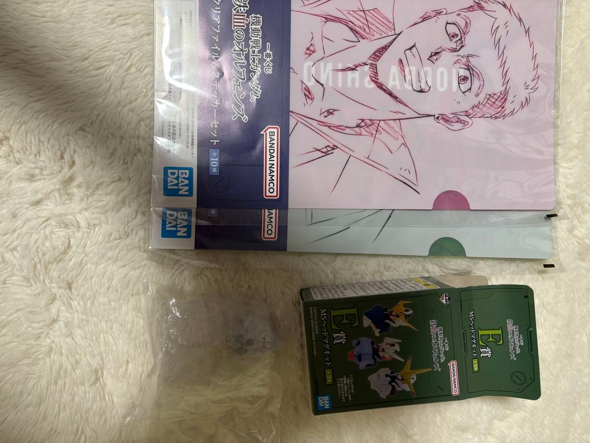 Ichiban Lottery Mobile Suit Gundam Iron-Blood Orphens Clear File 2 E Award MS Head Magnet