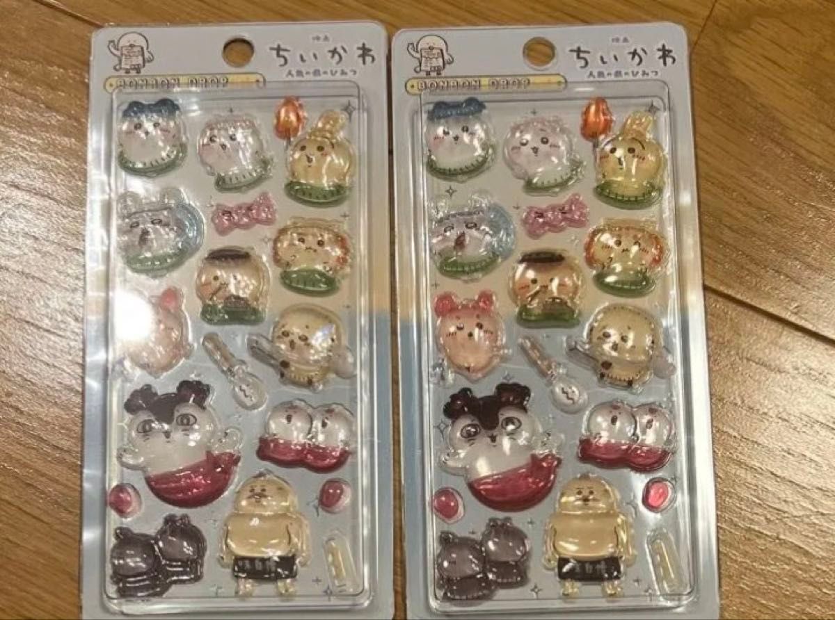 Movie Chiikawa: The Secret of Mermaid Island Admission Gift Bonbon Drop Seal 2-Piece Set