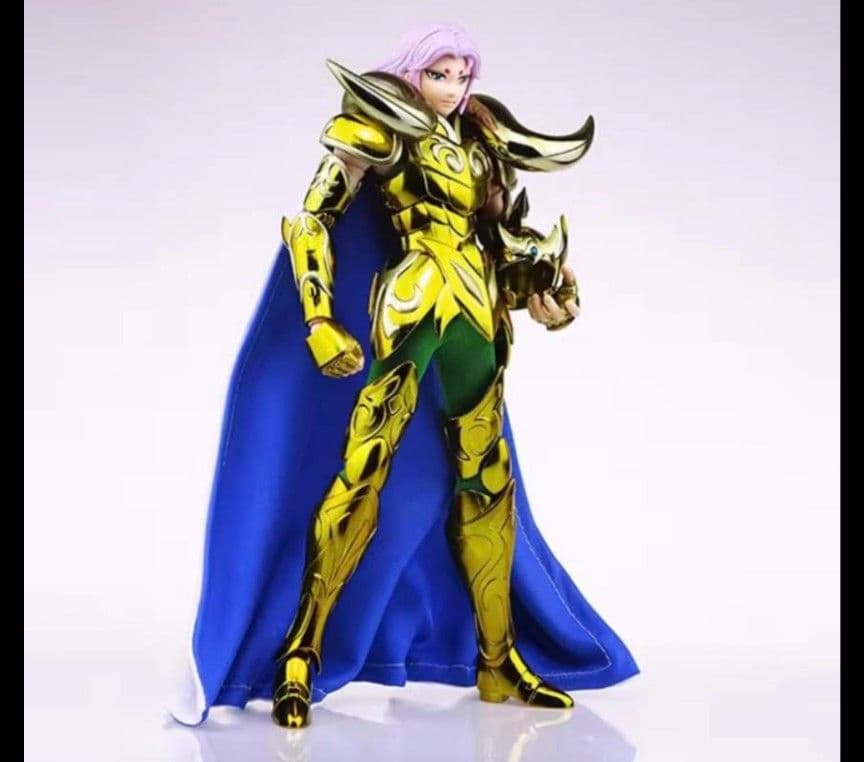 Saint Seiya Myth Cloth EX Big Size Gold Saint Cloth Aries Mu Approx. 26cm