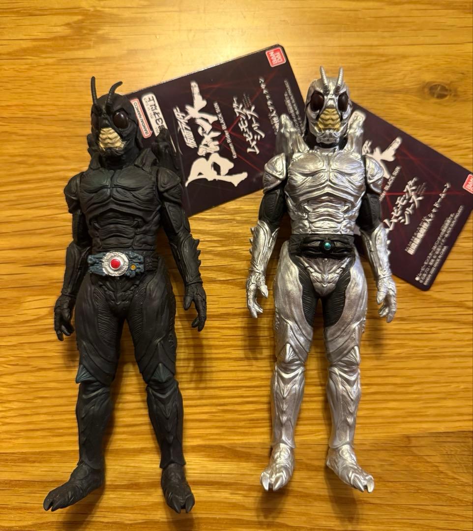 假面骑士BLACK SUN 电影怪物系列 软胶 2件套装