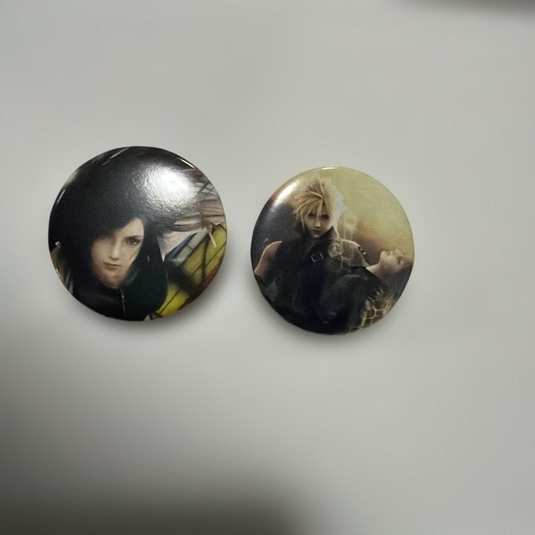Final Fantasy VII Advent Children Cloud Tifa Can Badge