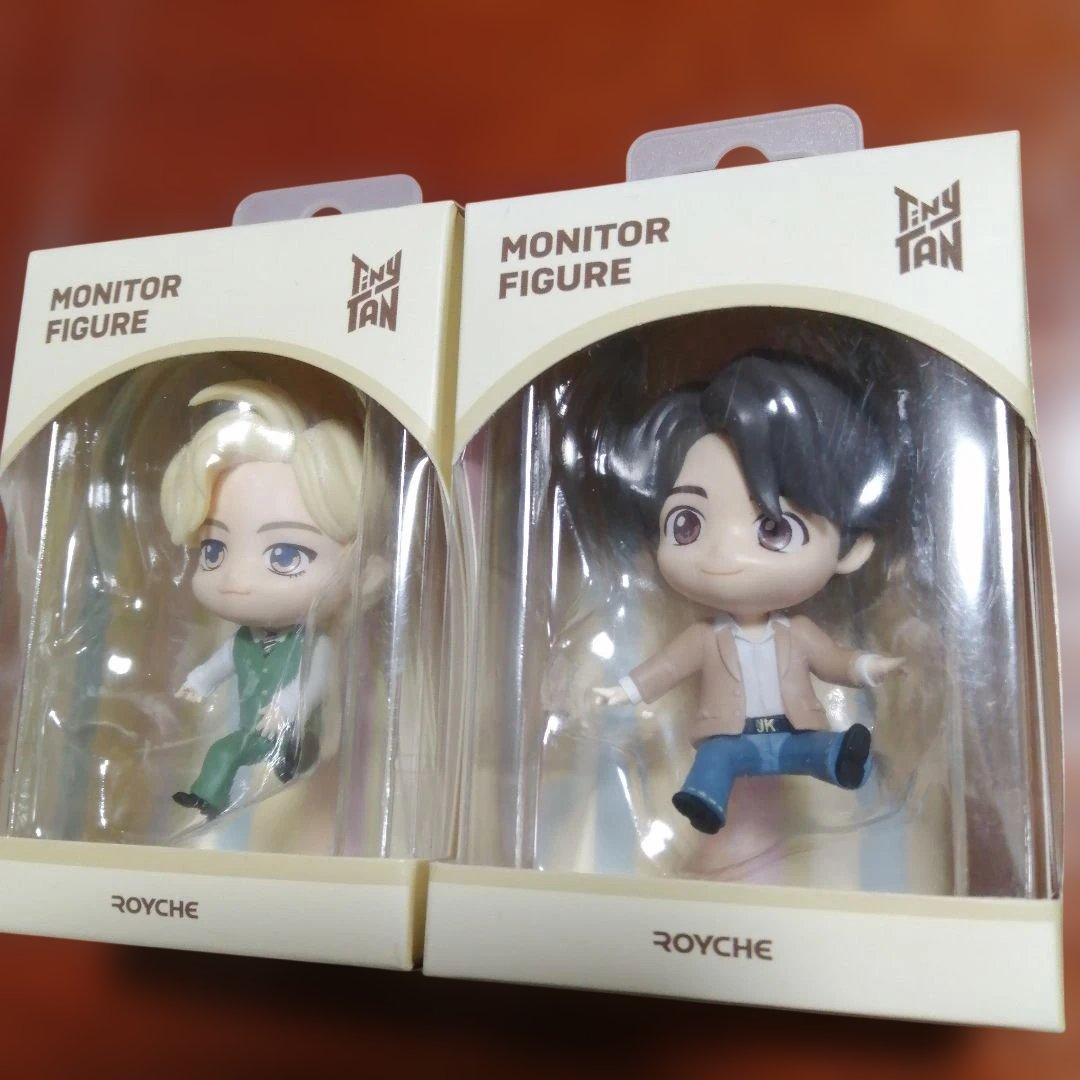 Tiny TAN Monitor Figure Two-Type Set