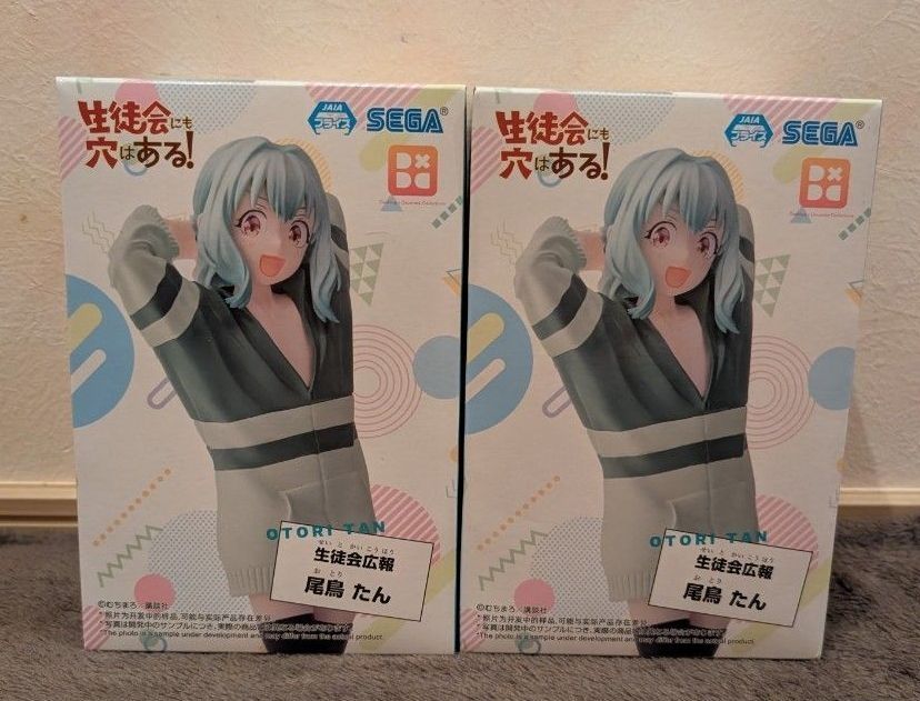 生徒会にも穴はある!尾鸟たん 手办 2个套装 SEGA