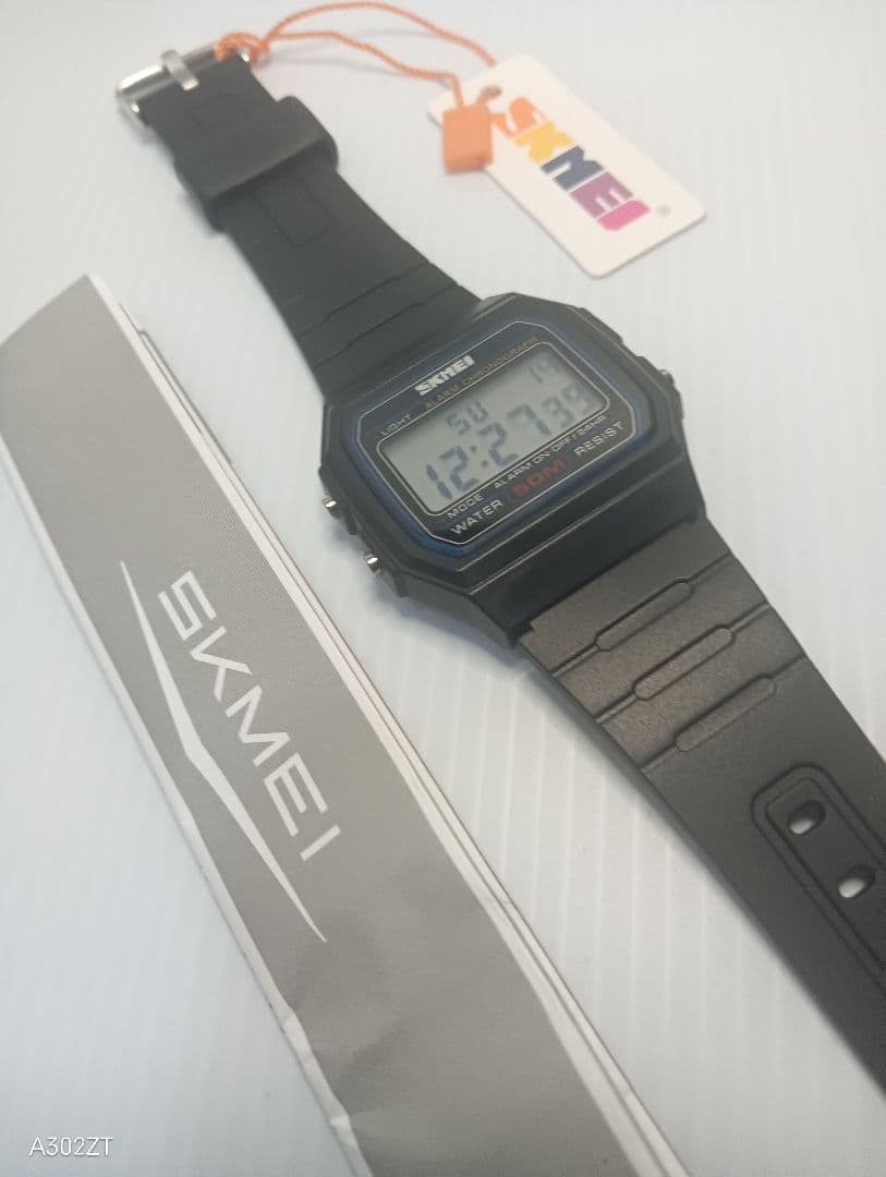 New SKMEI 2042 Digital Watch Cheap CASIO EL Light