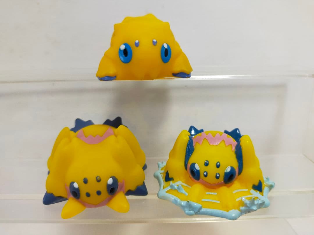 Pokemon Kids Finger Puppets Pachiru Dentula Evolution 3-Piece Set Lot