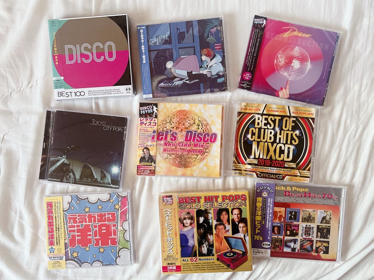 DISCO CITY POP等CD整套出售