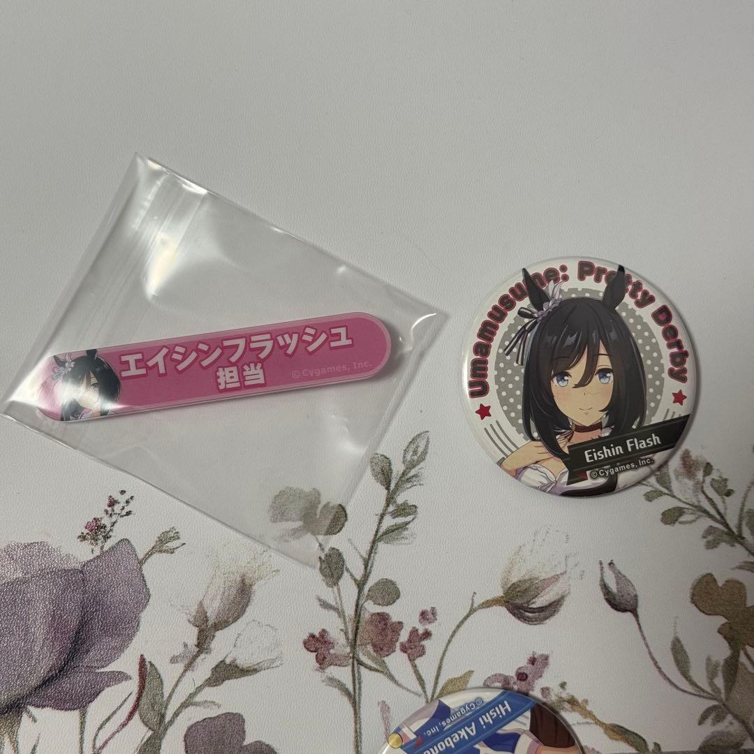 赛马娘 负责称号 角色徽章 罐装徽章 别针 艾辛闪电