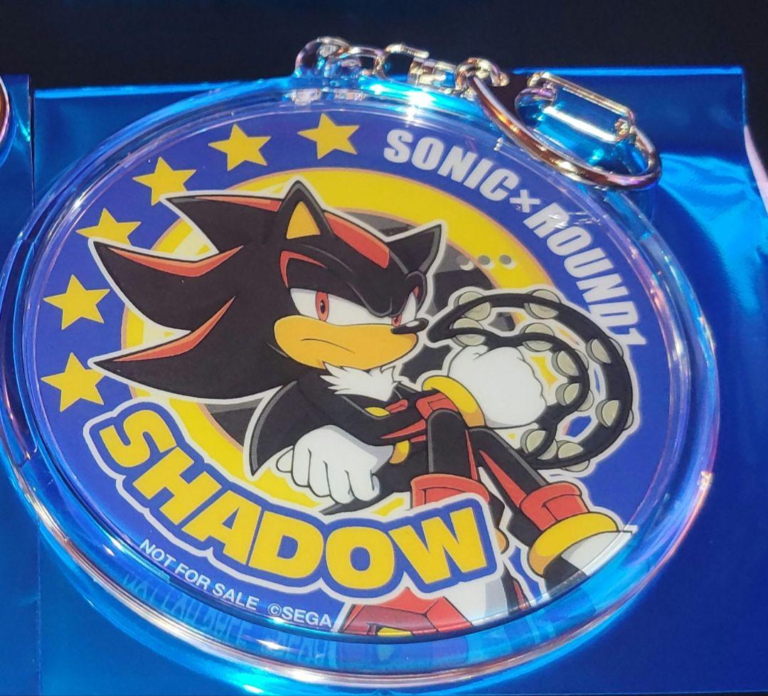 Sonic the Hedgehog Round One Acrylic Keychain Shadow