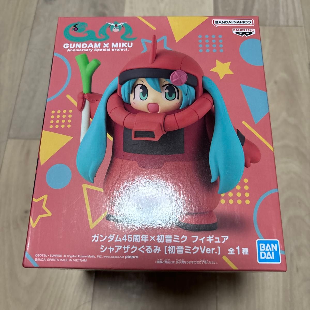【原箱发货】高达 初音未来 ZAKU MIKU 手办 夏亚扎库玩偶 初音未来版