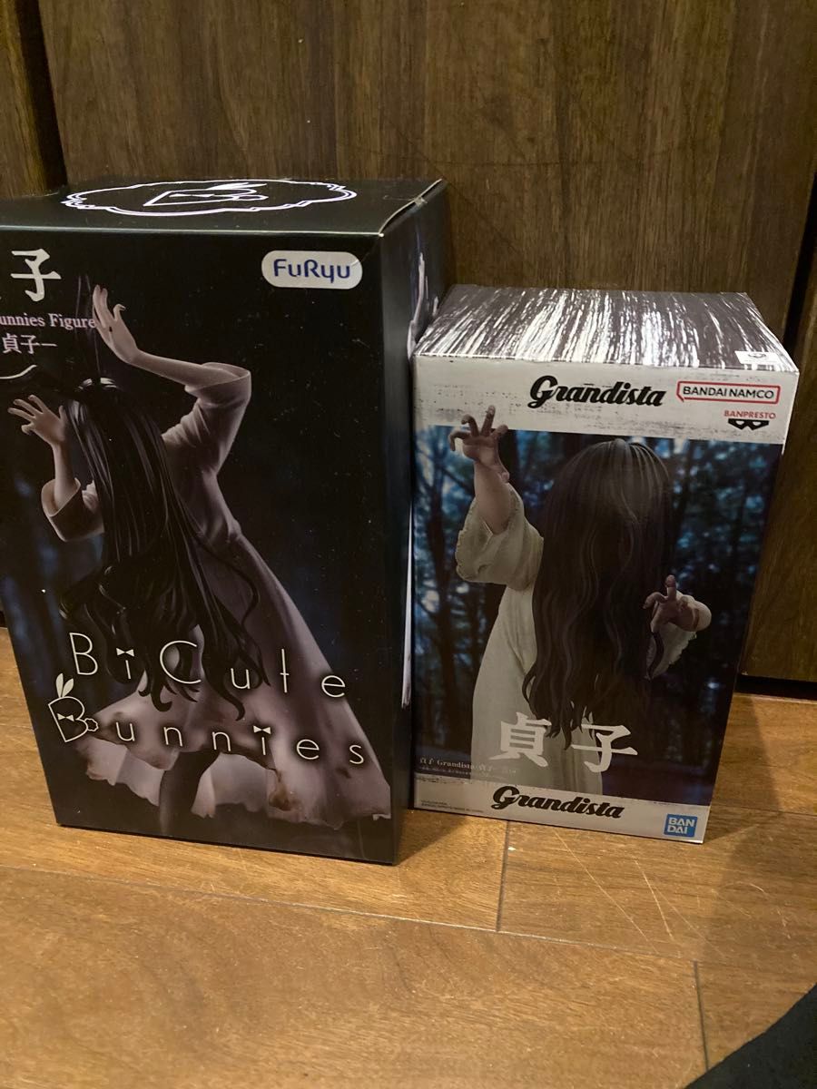 Sadako Figure 2-Piece Set BiCute Bunnies Figure & Grandista Movie Ring New Sealed