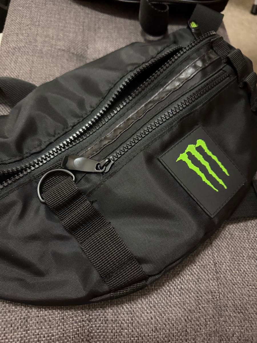 非卖品 怪兽能量 身体包 黑色