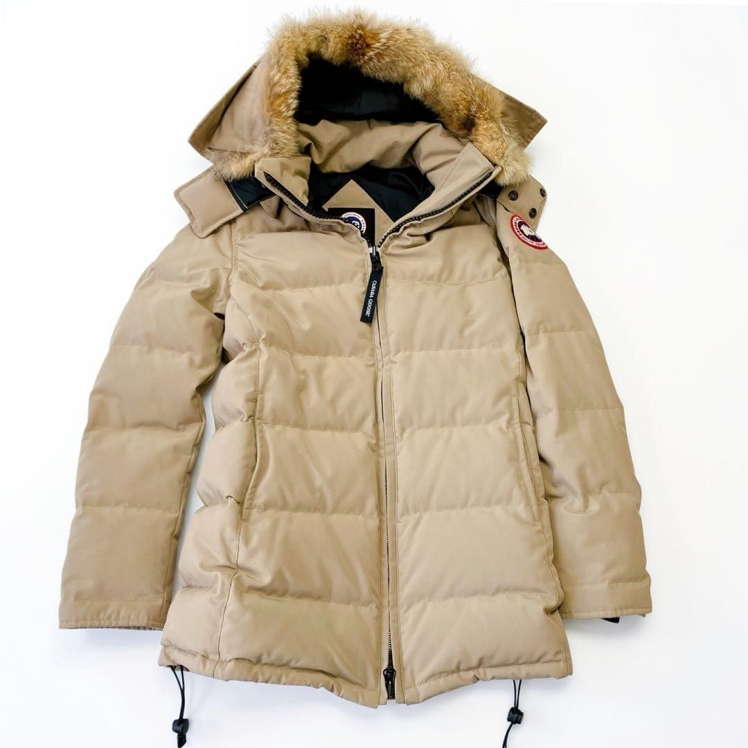 商品 CANADA GOOSE 加拿大鹅 2301JL R(加拿大鹅)的“贝尔维尔连帽夹克 米色”