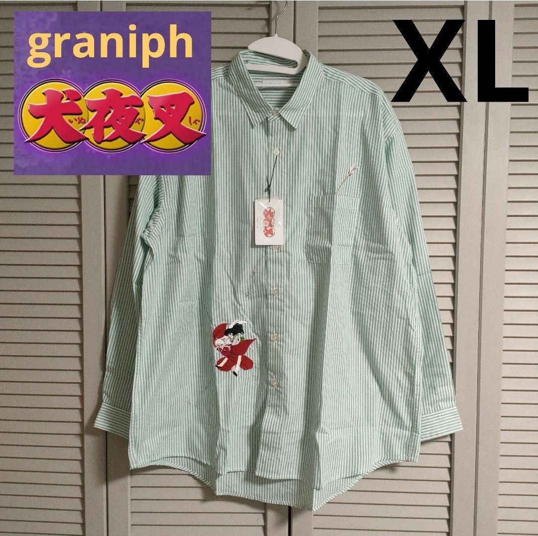 格拉尼夫 犬夜叉 长袖衬衫 绿色 男女通用 LL XL