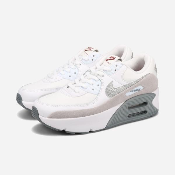 NIKE WMNS AIR MAX 90 LV8 Women's Air Max 90 LV8 Ladies White/White/Photon Dust/Multi Color White HQ3456-191