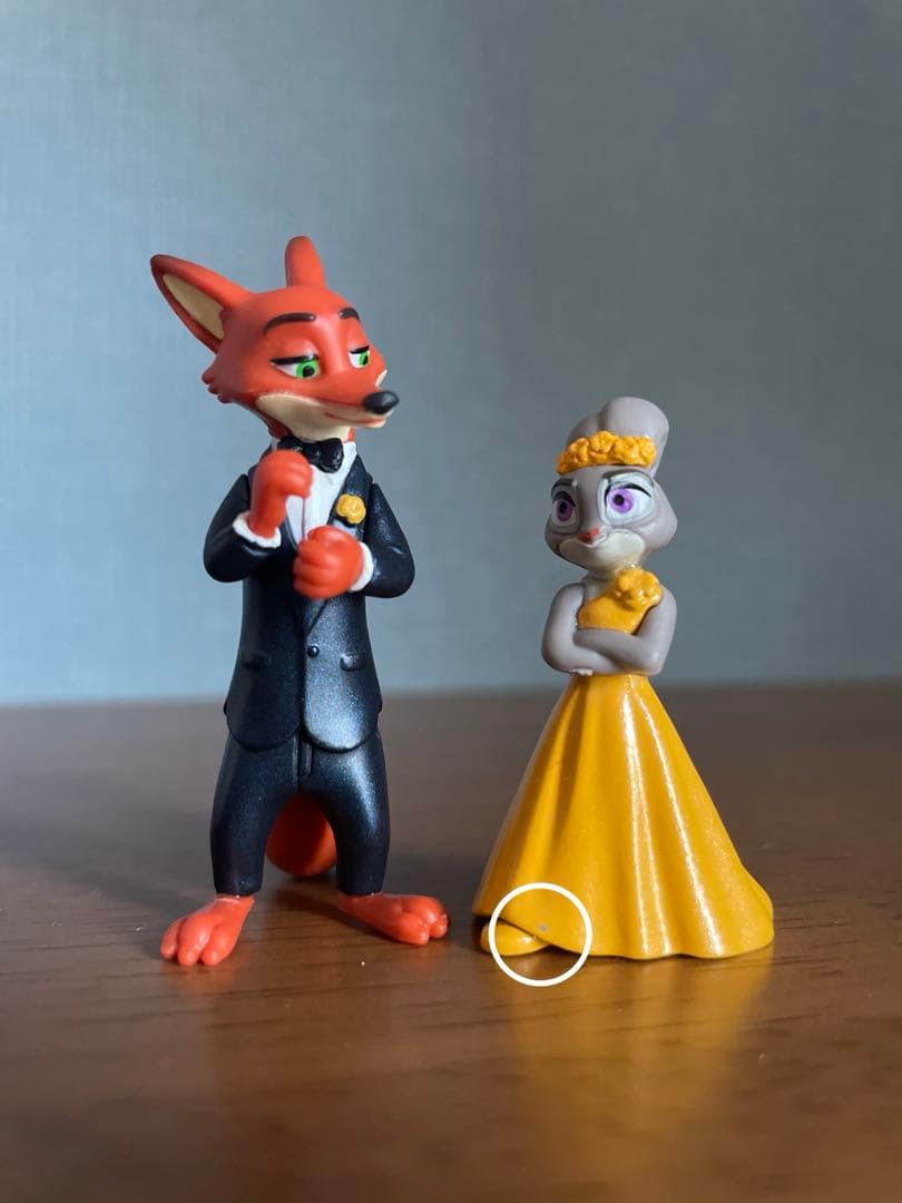 Zootopia Gachapon Nick Judy 2-Piece Set