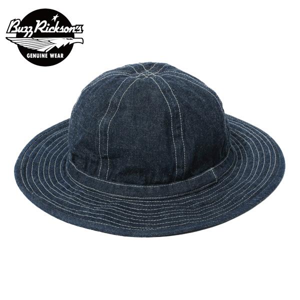【BUZZ RICKSON'S(巴兹里克森)】帽子,工装款,牛仔布 牛仔布帽 1937 美国陆军