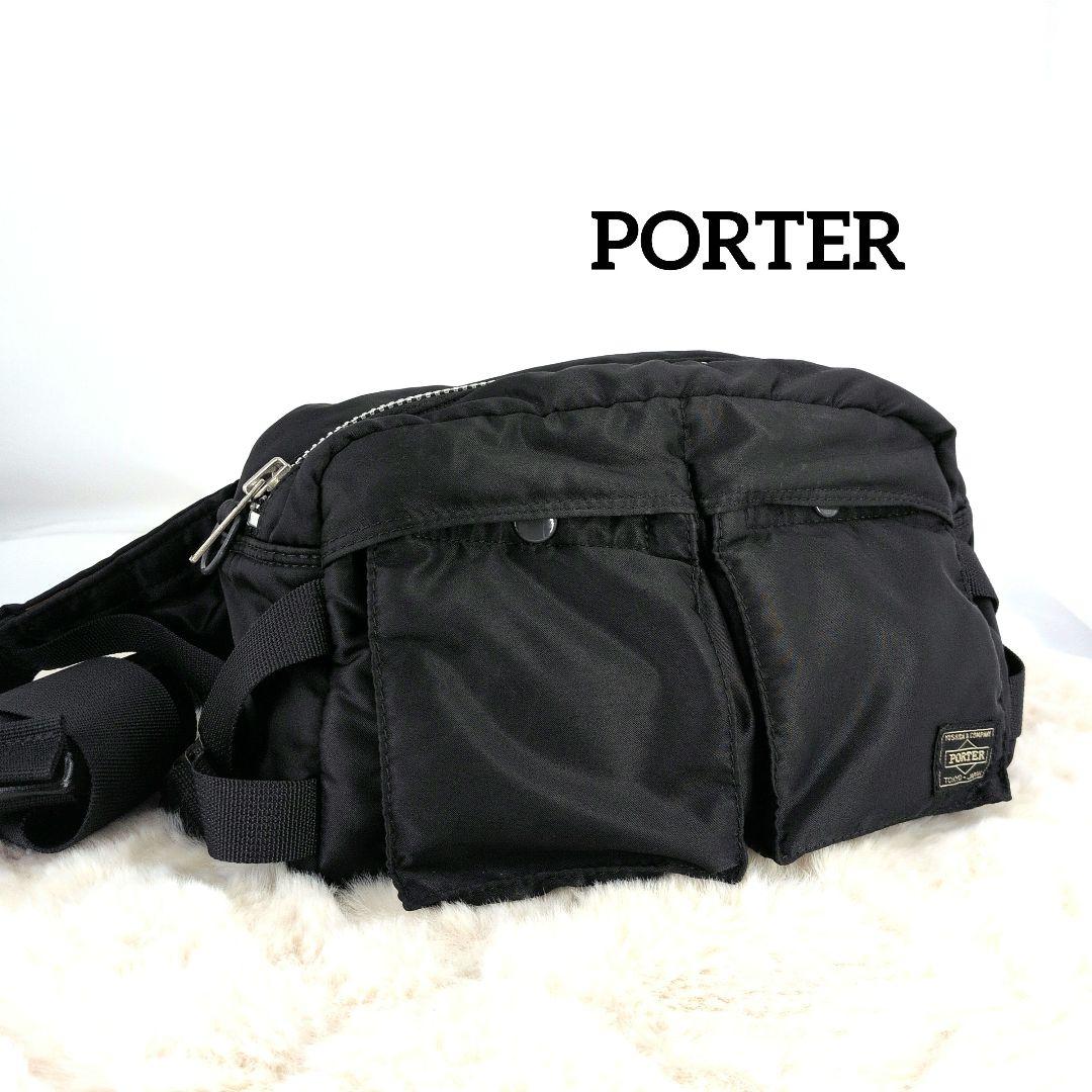 品相优良 PORTER Porter Tanker 腰包 黑色