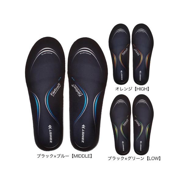 ZAMST(男女通用)足部支撑鞋垫 Footcraft STANDARD CUSHION+