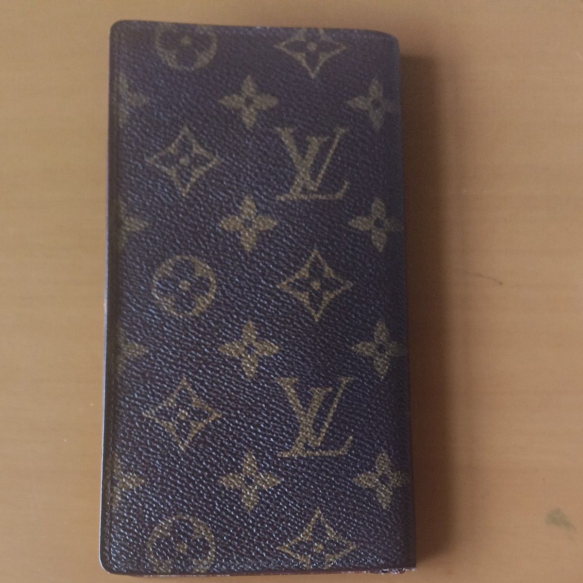 LOUIS VUITTON Louis Vuitton Monogram Porte-Cartes Bifold Long Wallet with Bill Compartment